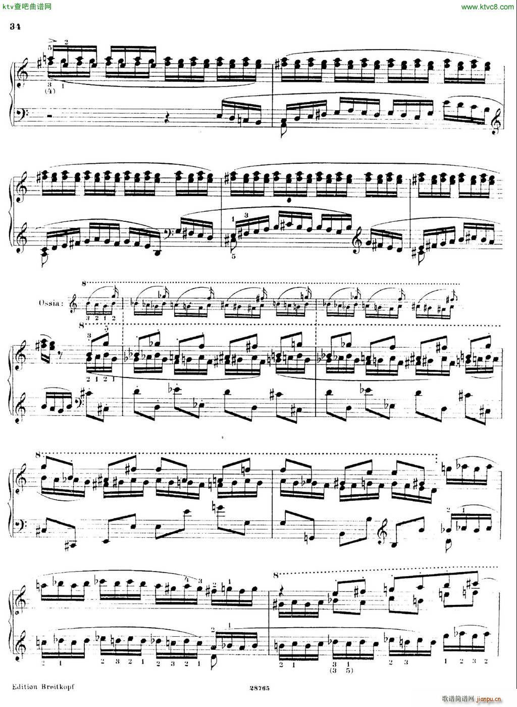 Busoni Etudes 33
