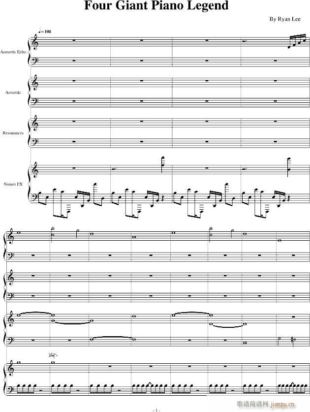 Four Pianos Legend_李方略1