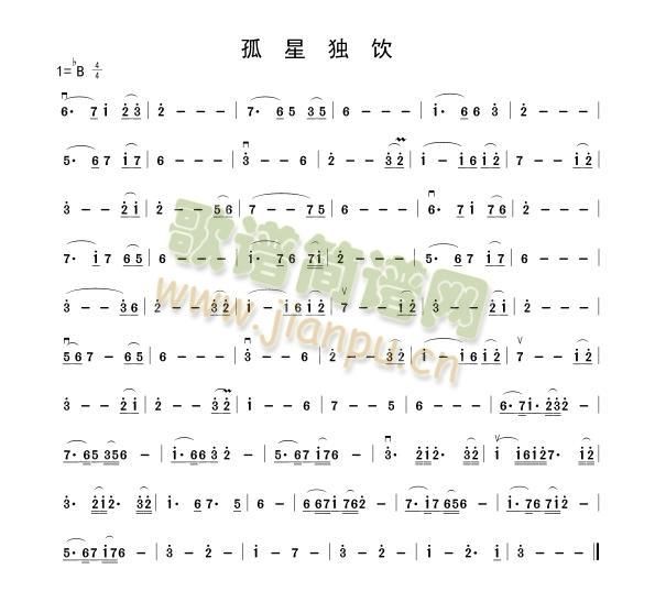 孤星独饮1