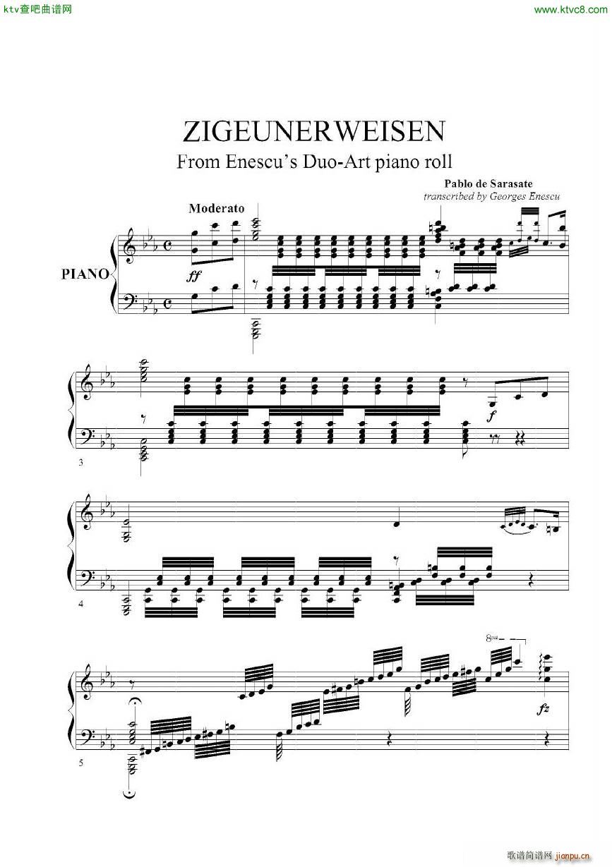 Enesco Sarasate Zigeunerweisen1