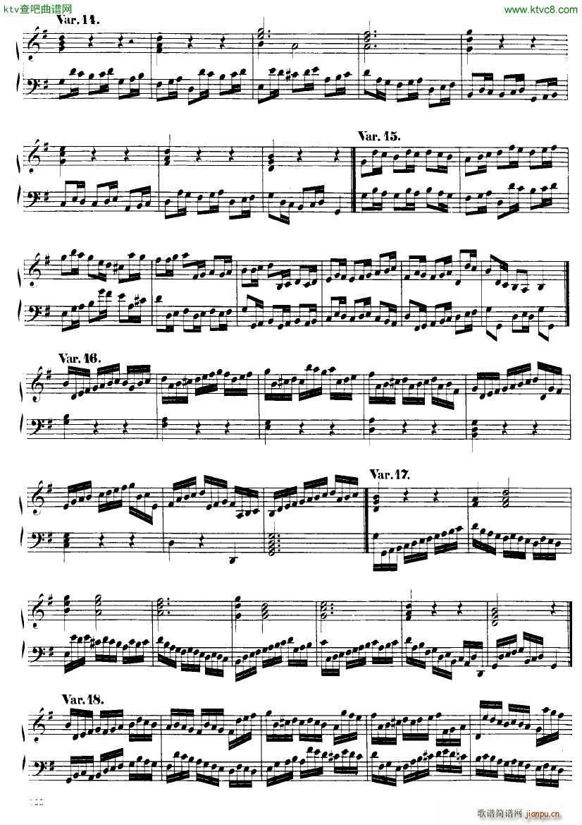Handel Chaconne in G major G2283