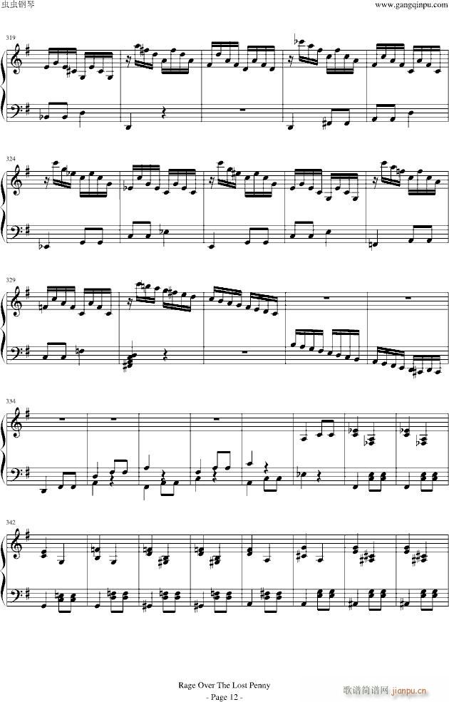 贝多芬：Rage Over The Lost Penny（丢失一分钱的愤怒）_贝多芬-beethoven12