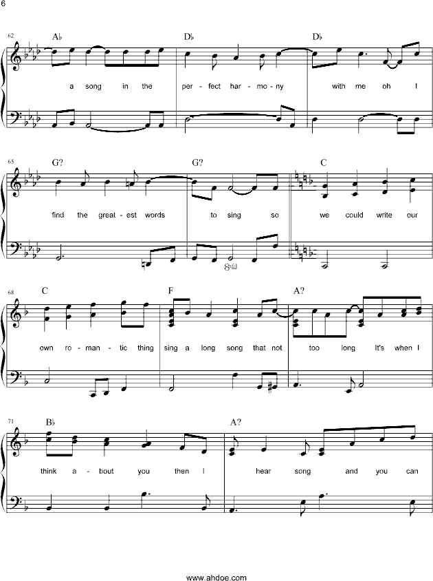 Singalongsong-钢琴谱(钢琴曲)-方大同6