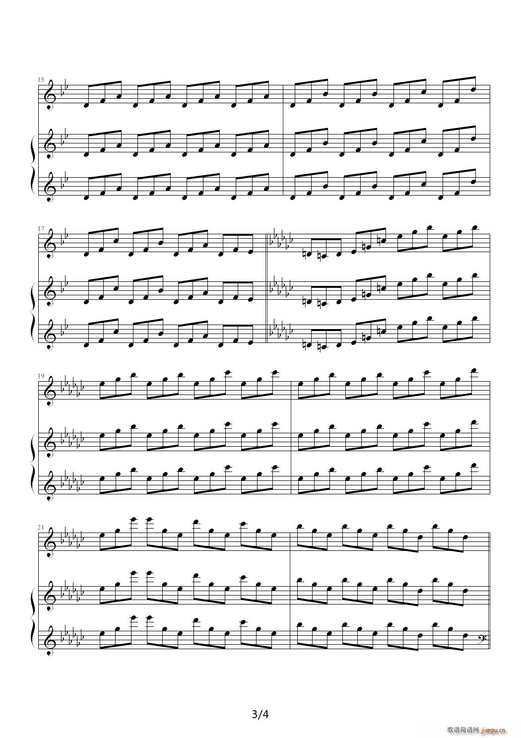 月光前奏曲 降E调3