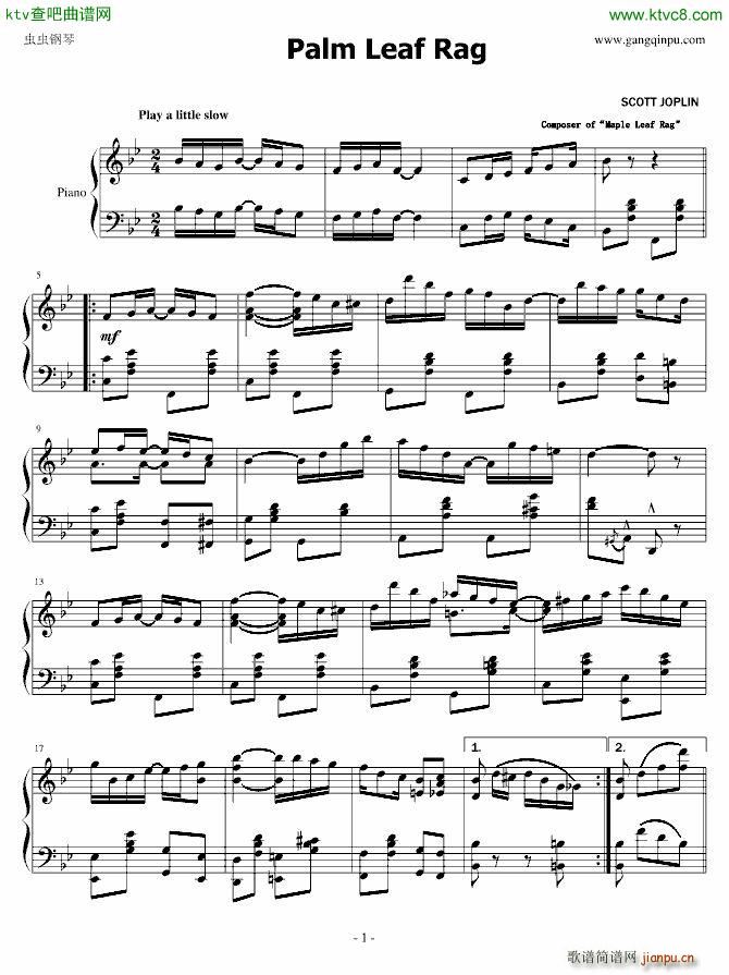 棕榈叶拉格_乔普林1