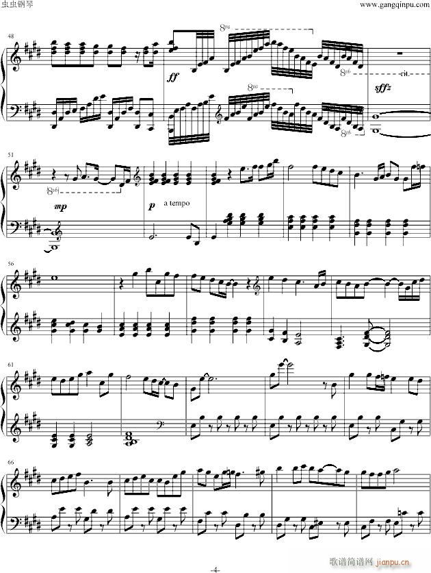 FF9钢琴原版Melody of Life（生命的弦律）_最终幻想4