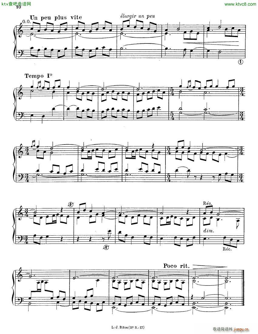 Alain Albert 15 Pieces organ10