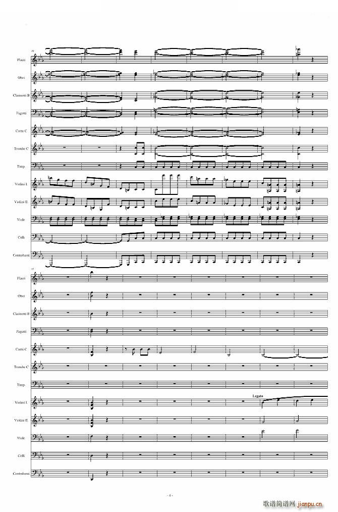 命运交响曲（潦草）_贝多芬 beethoven4