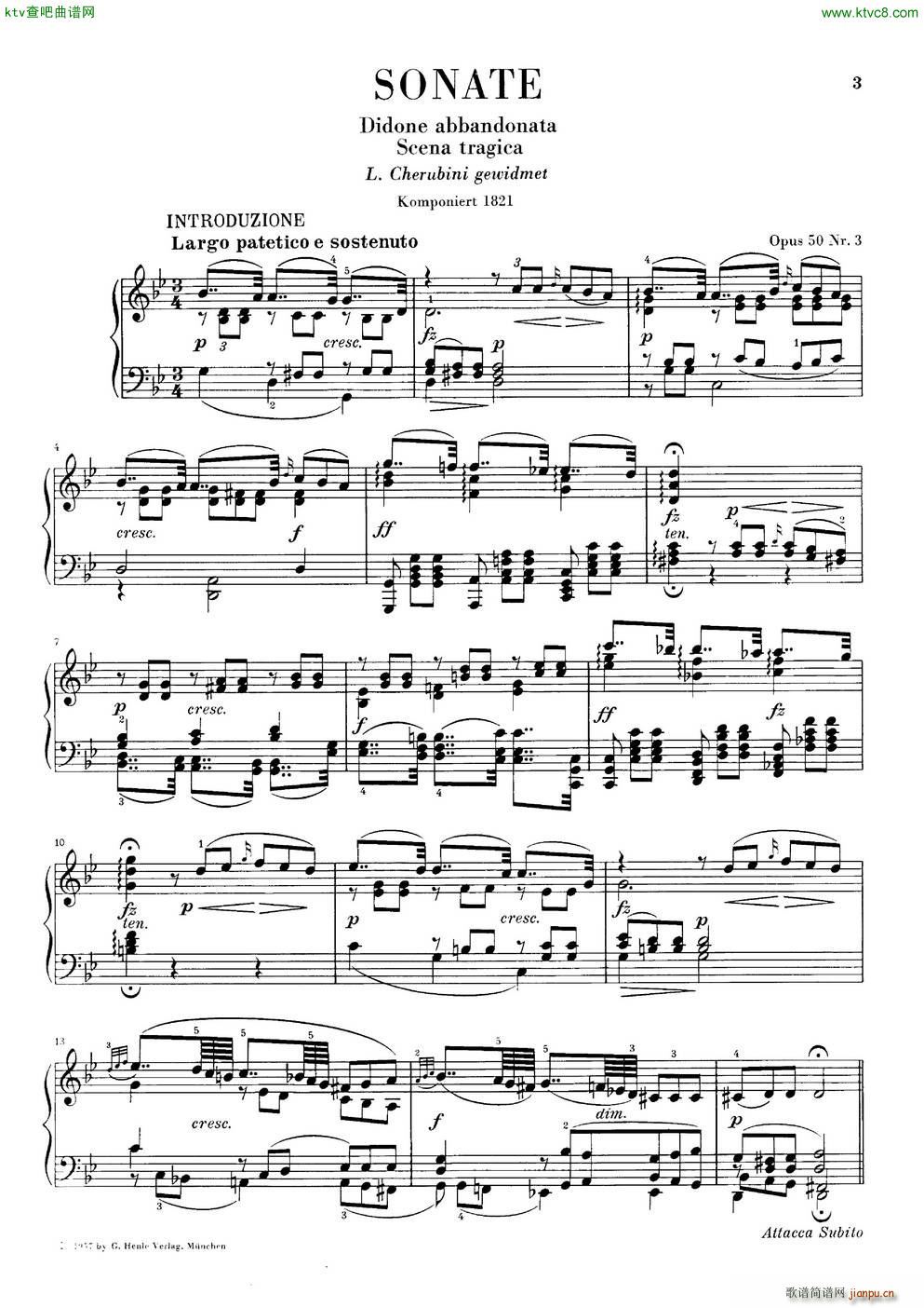 Clementi Didune Abandonata Op50 No33