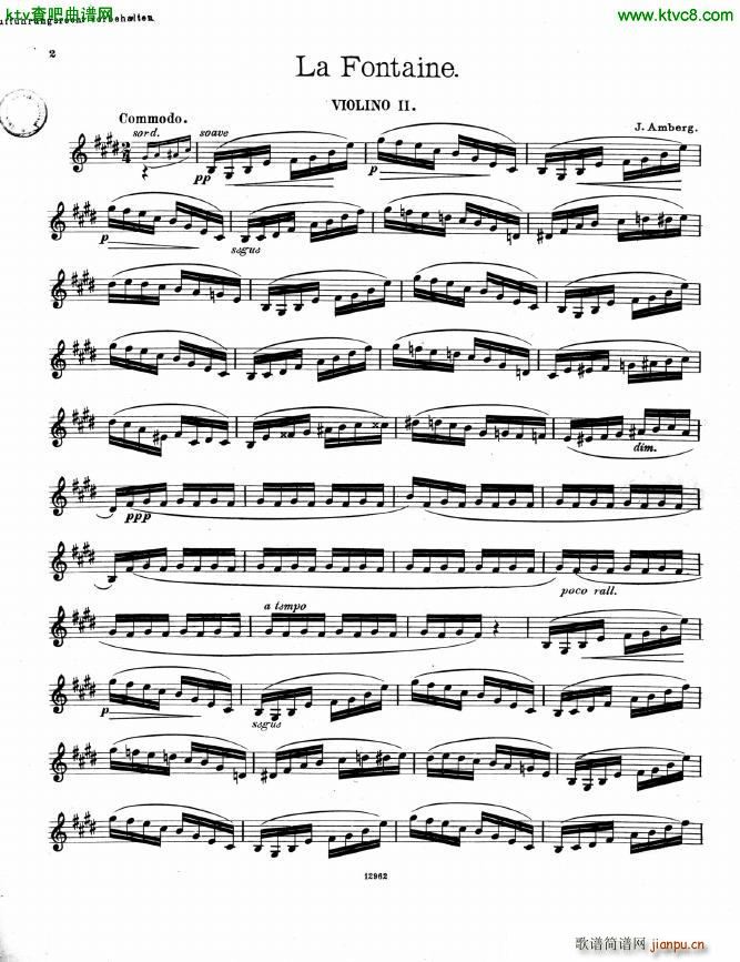 Amberg 5 Duettini 2vln pno vl21