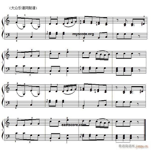 海顿 惊愕交响曲(名曲简易版)2