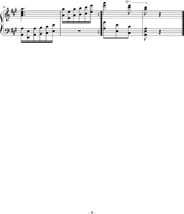 春之舞（钢琴独奏）-钢琴谱(钢琴曲)-田献4