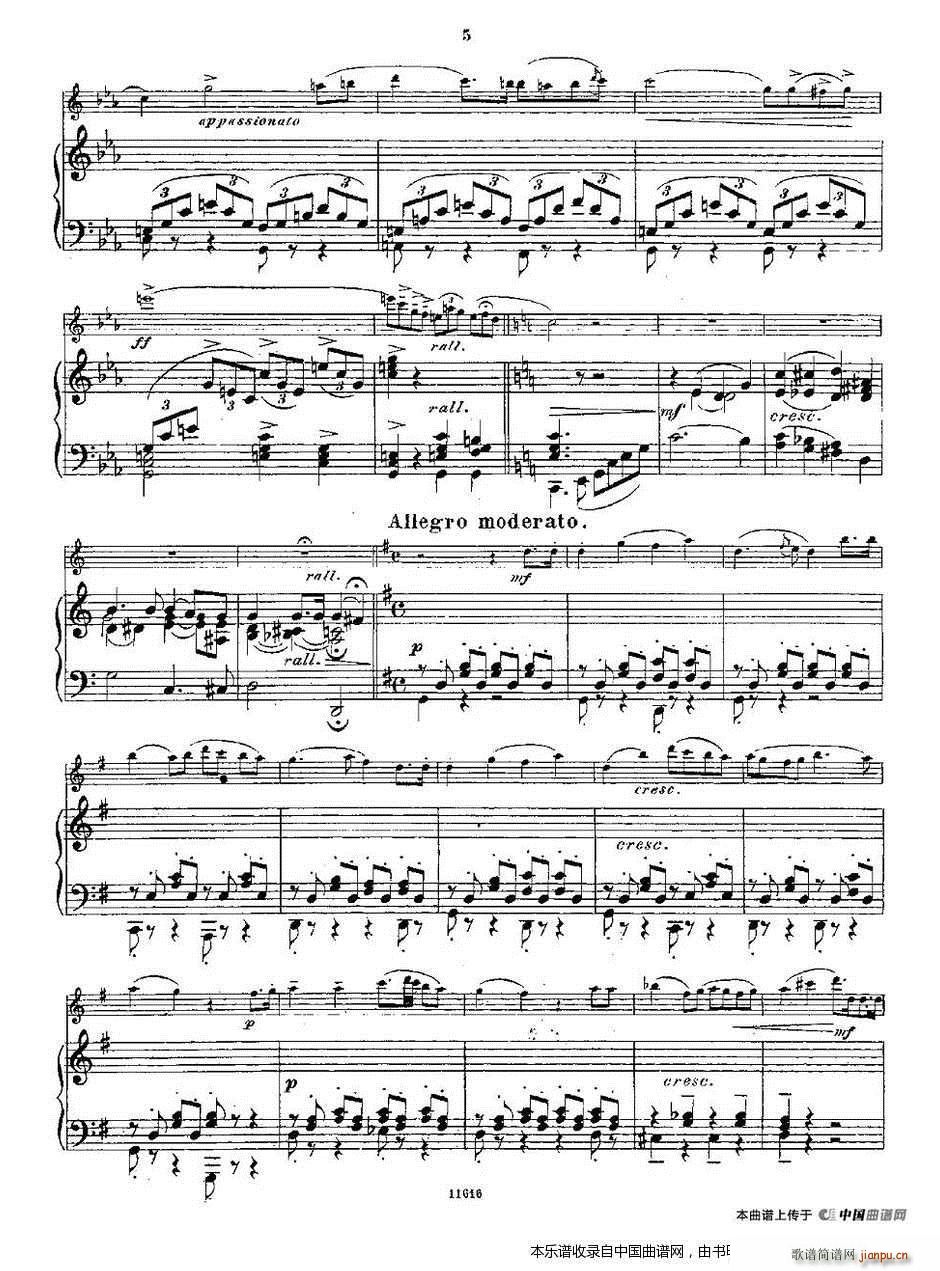 Opern-Transcriptionen Op 45-2（长笛 钢琴伴奏） 长笛谱4