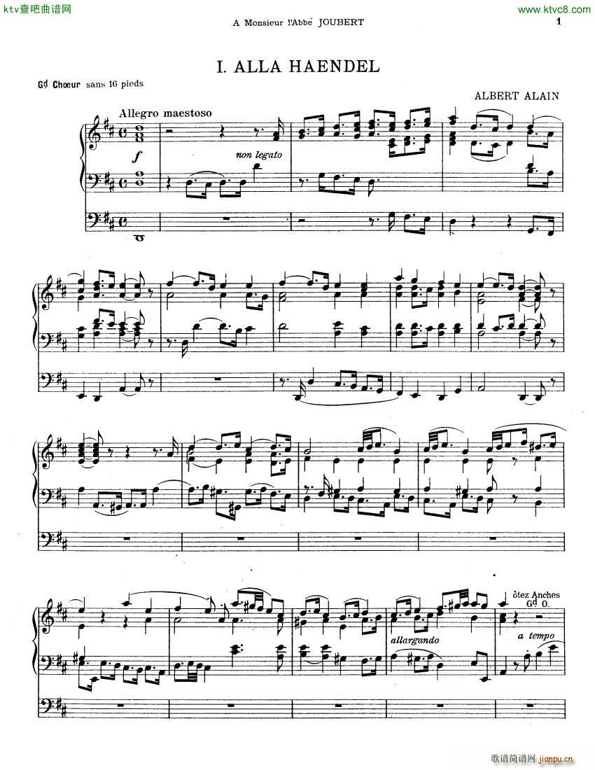 Alain Albert Pieces d Orgue 1ere Serie1