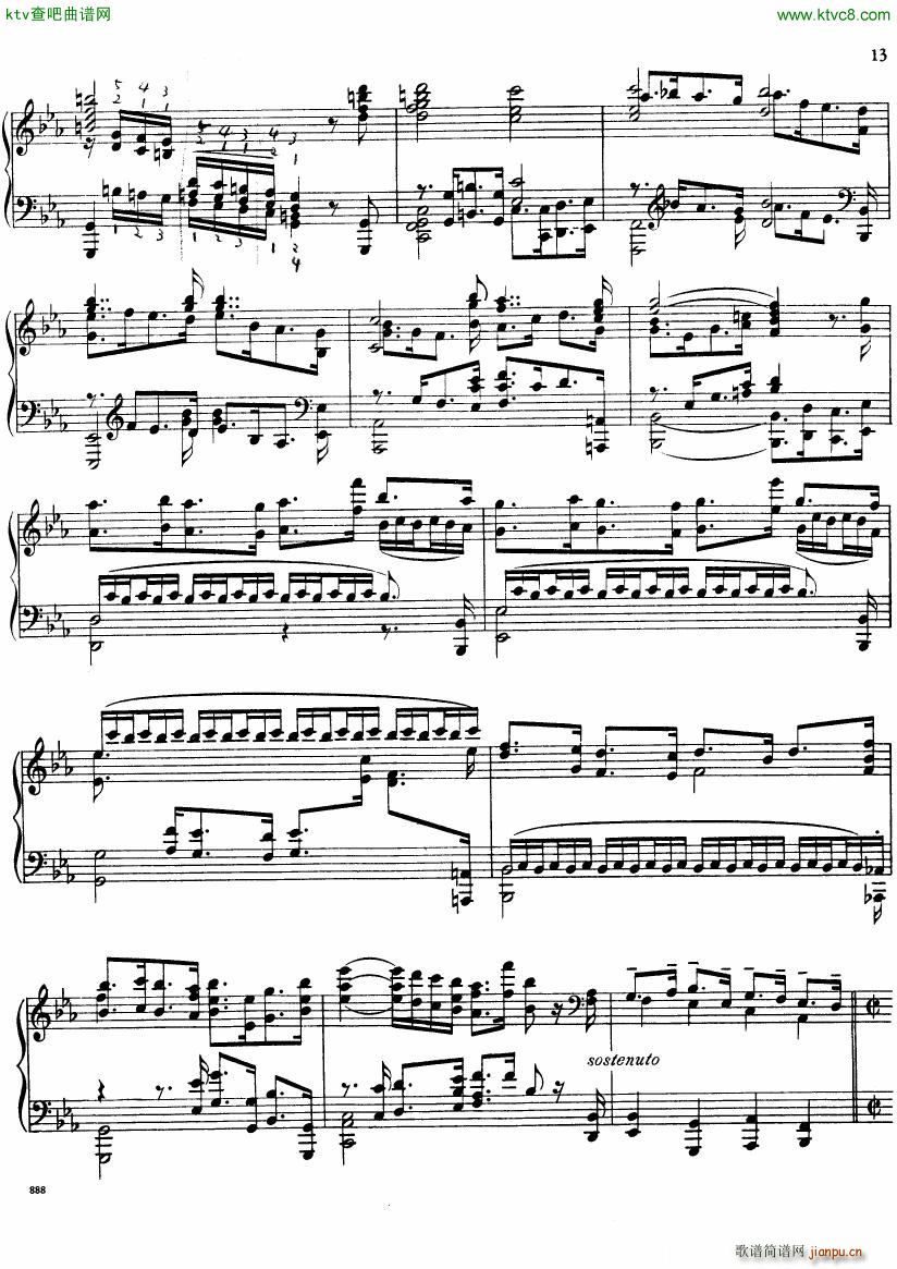 Bach JS BWV 552 Prelude and Fugue in Eb arr Busoni13