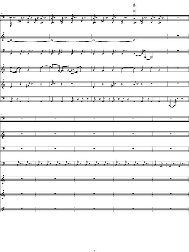 歌舞满城-真人原声演译-钢琴谱(钢琴曲)-058954645