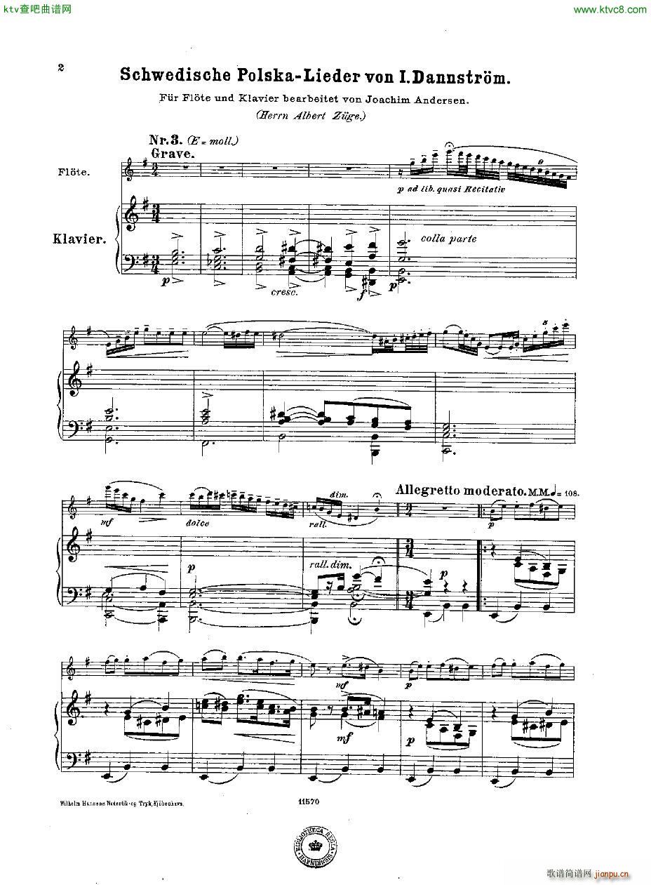 Andersen op 50 Schwedische Polska Lieder13