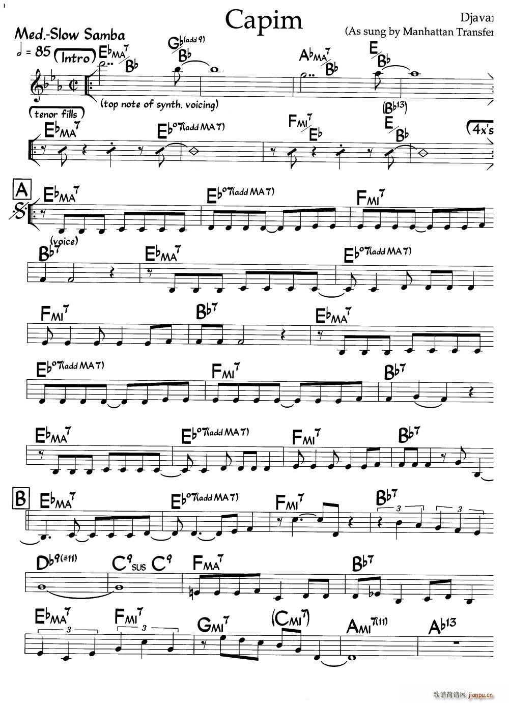 Capim（爵士钢琴曲）1