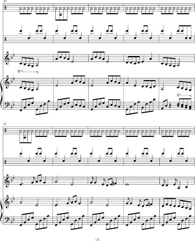 月之故乡-钢琴谱(钢琴曲)-swenl3