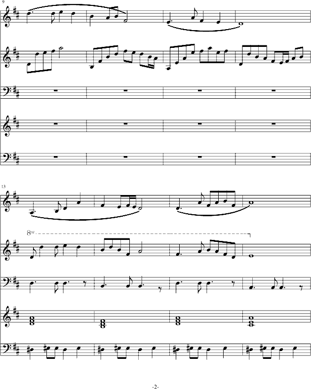 烟柳画桥-钢琴谱(钢琴曲)-文武贝2