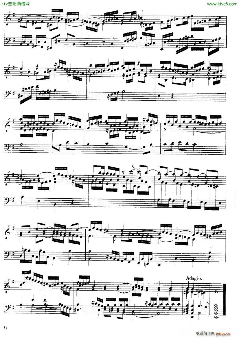 Handel Suite in E minor G163 1674