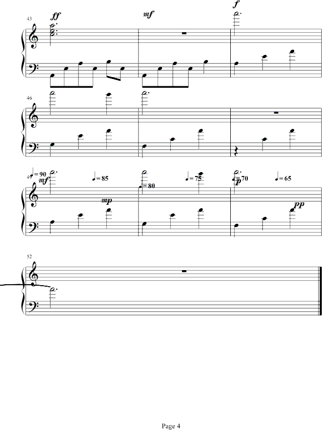 安魂曲-钢琴谱(钢琴曲)-凤鸣4