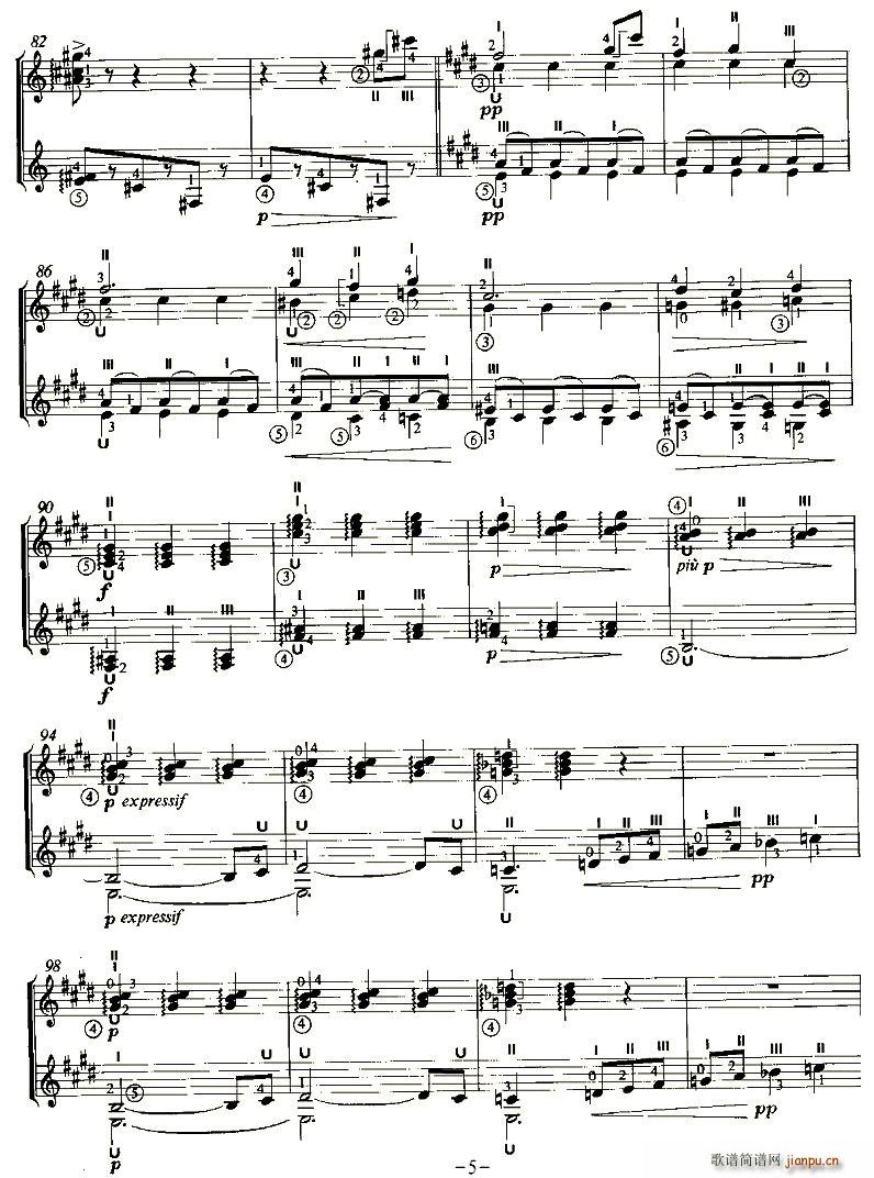 SERENADE OF THE DOLL（双吉他）5
