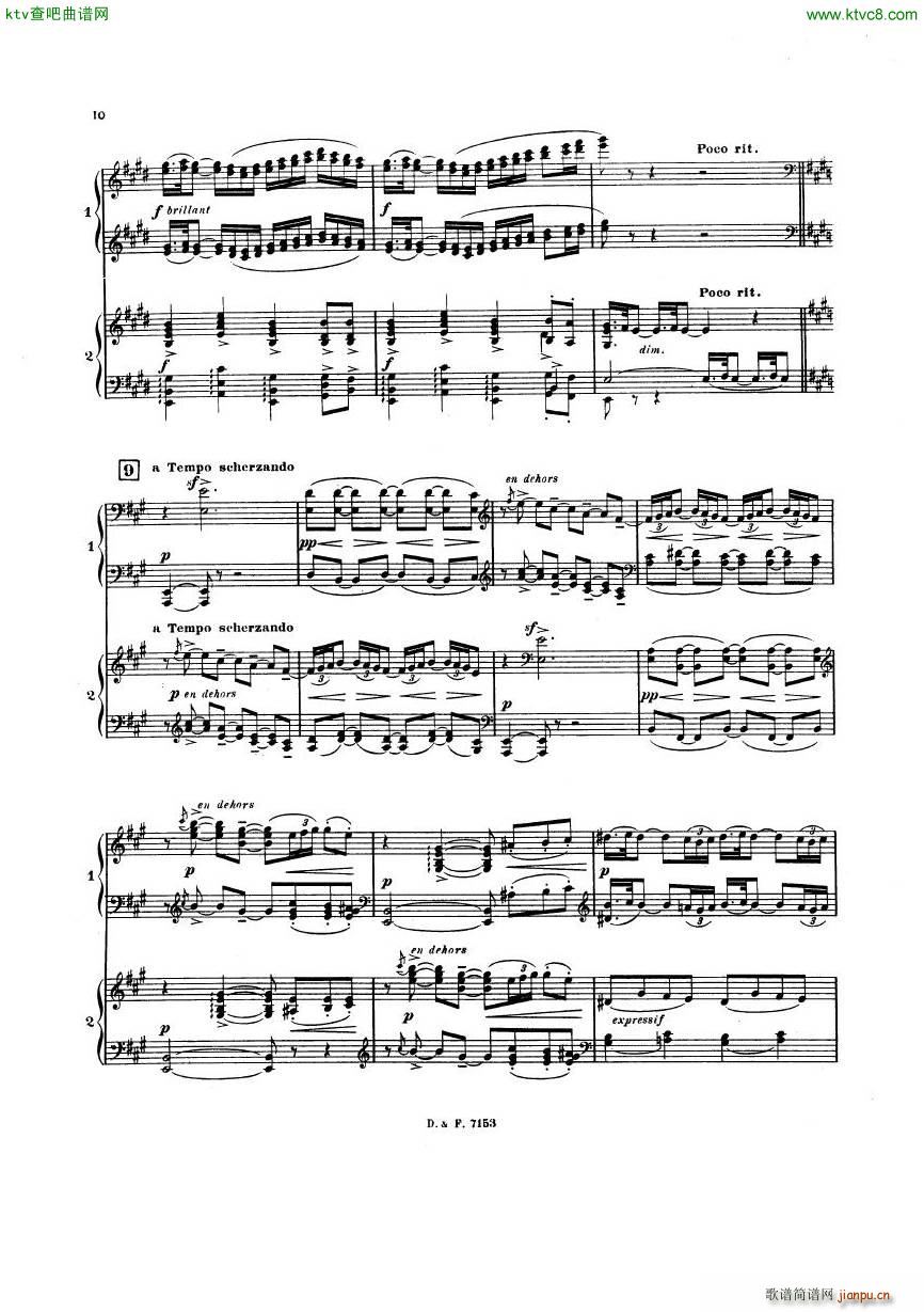 busser debussy Petite Suite 2P10