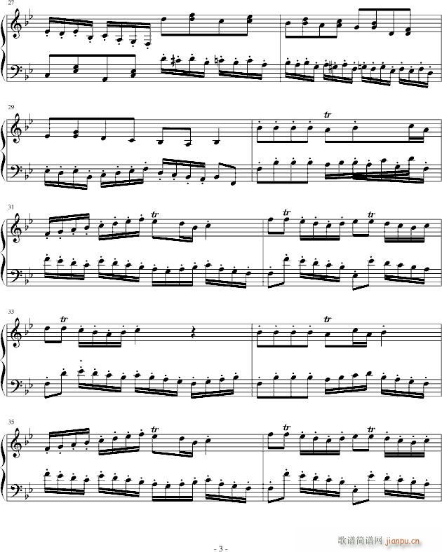 古钢琴小奏鸣曲开学进行曲_清晨很造孽3