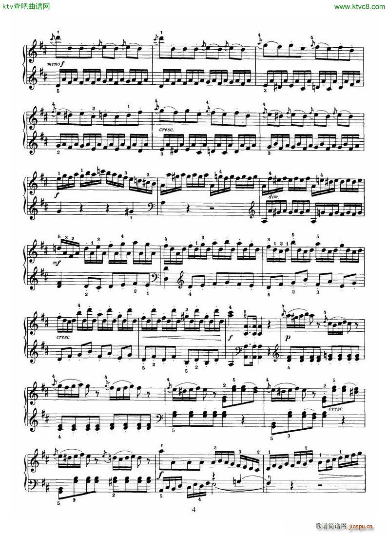 Haydn Piano Sonata No 37 In D4