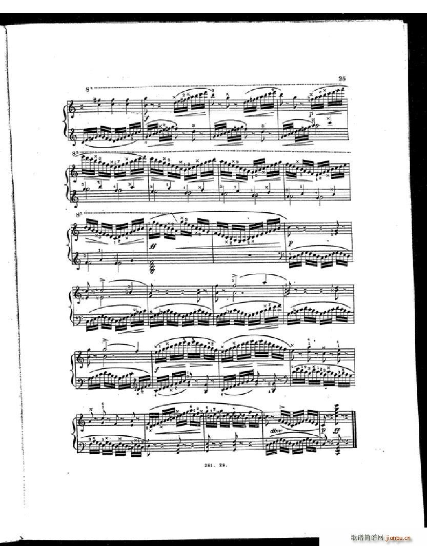 Czerny Etudes de la Velocite22