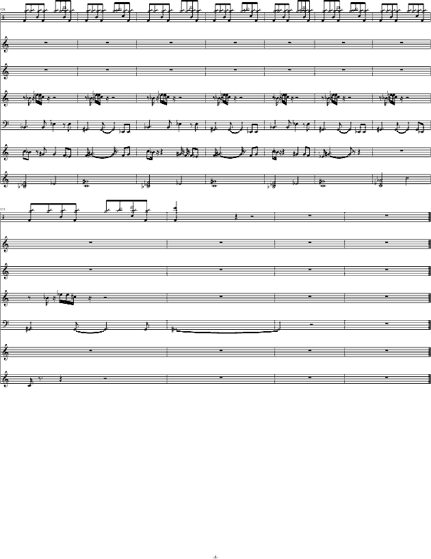 【老奠】强势推出 心太软-钢琴谱(钢琴曲)-任贤齐8