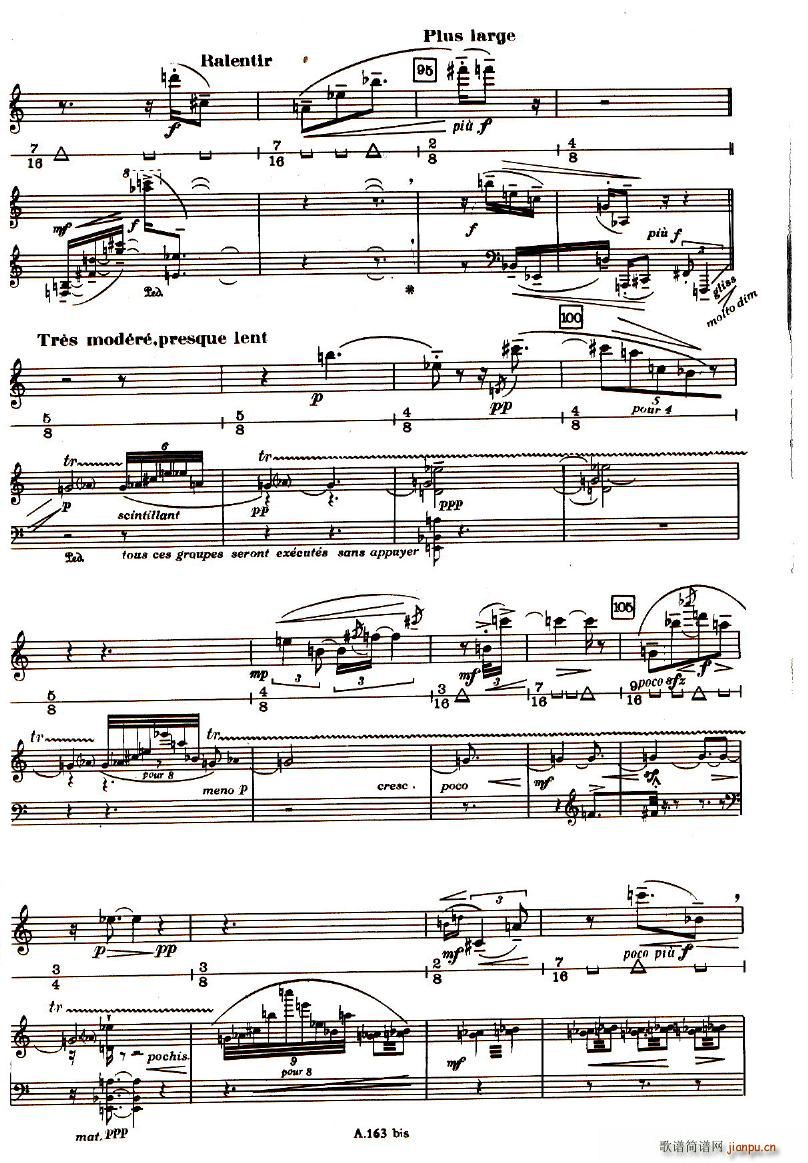 Boulez Sonatine Pour Flute Et Piano6