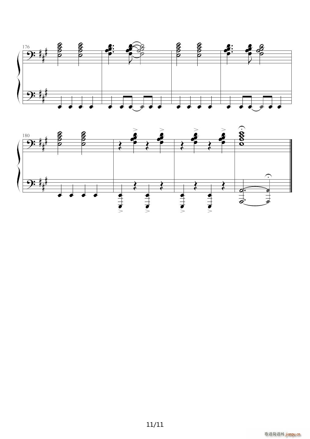 铃儿响叮当（变奏曲） 降E调11
