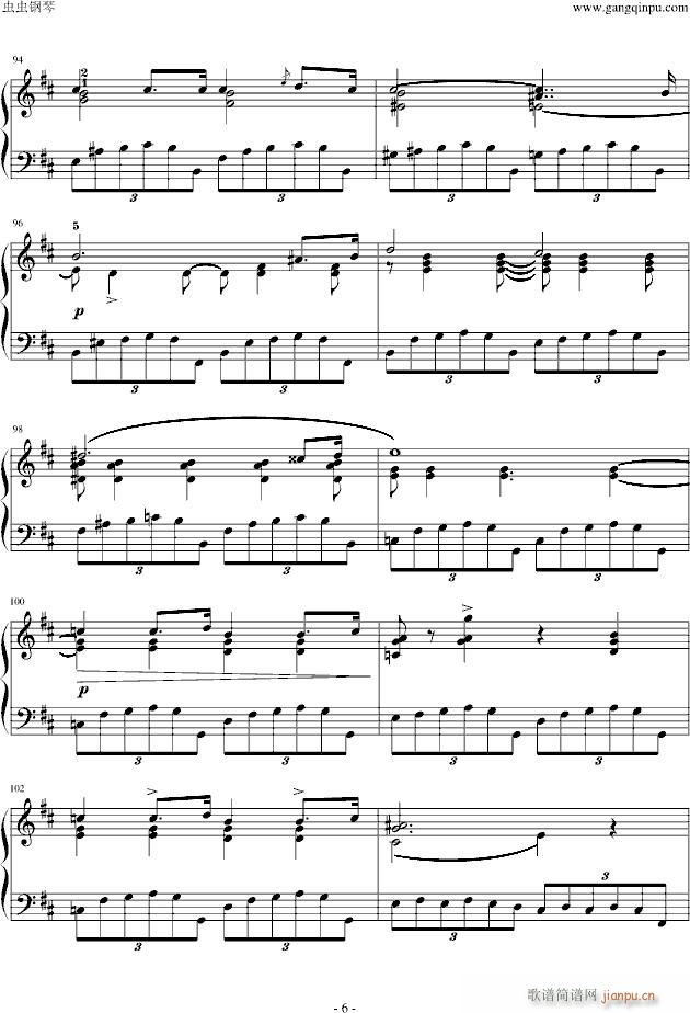 B大调夜曲_肖邦-chopin6