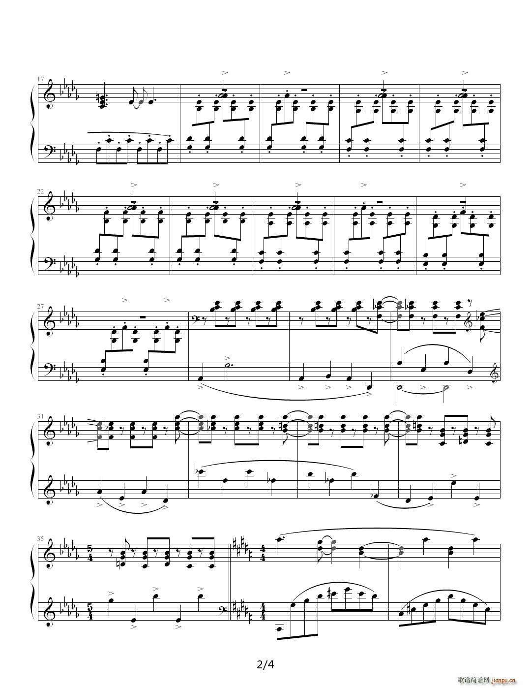 《九月》叙事曲 降E调2