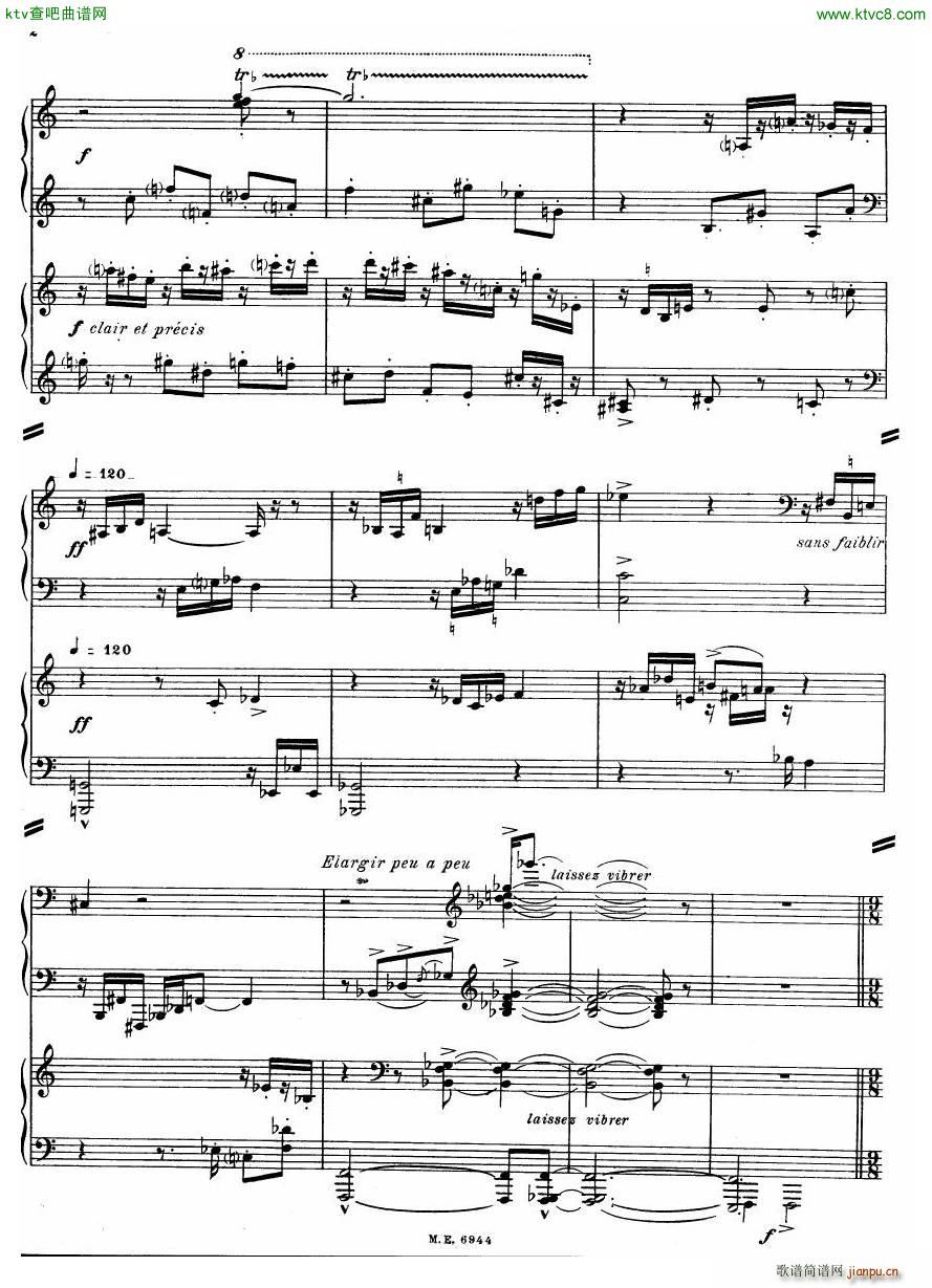 Auric Partita for two pianos2