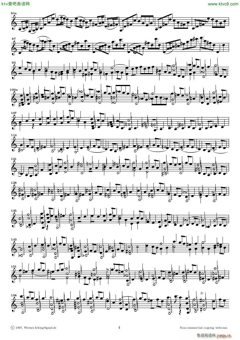 Bach JS BWV 1005 Sonata for Solo Violin in C4