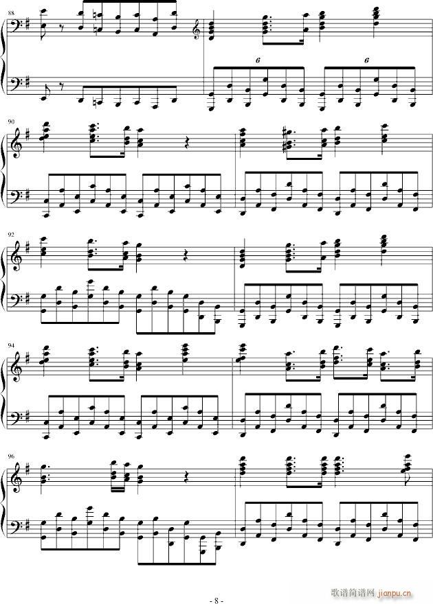 诺玛的回忆（十大最难钢琴曲之一）_李斯特8