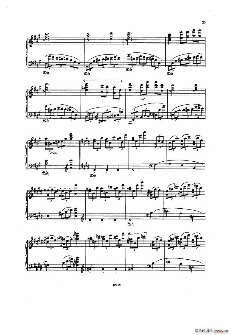 Albeniz op 65 Etudes no 1 729