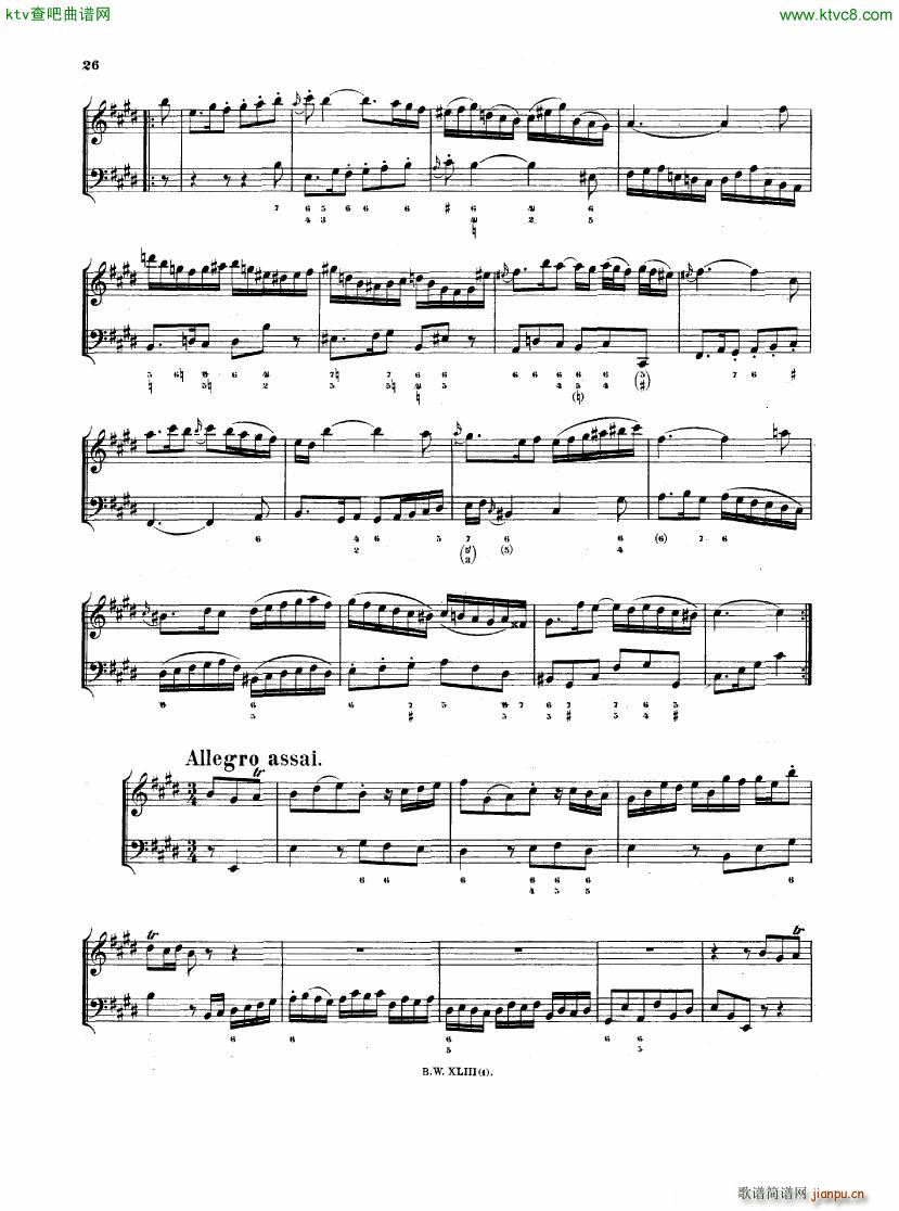 Bach JS BWV 1035 Flute Sonata in E6