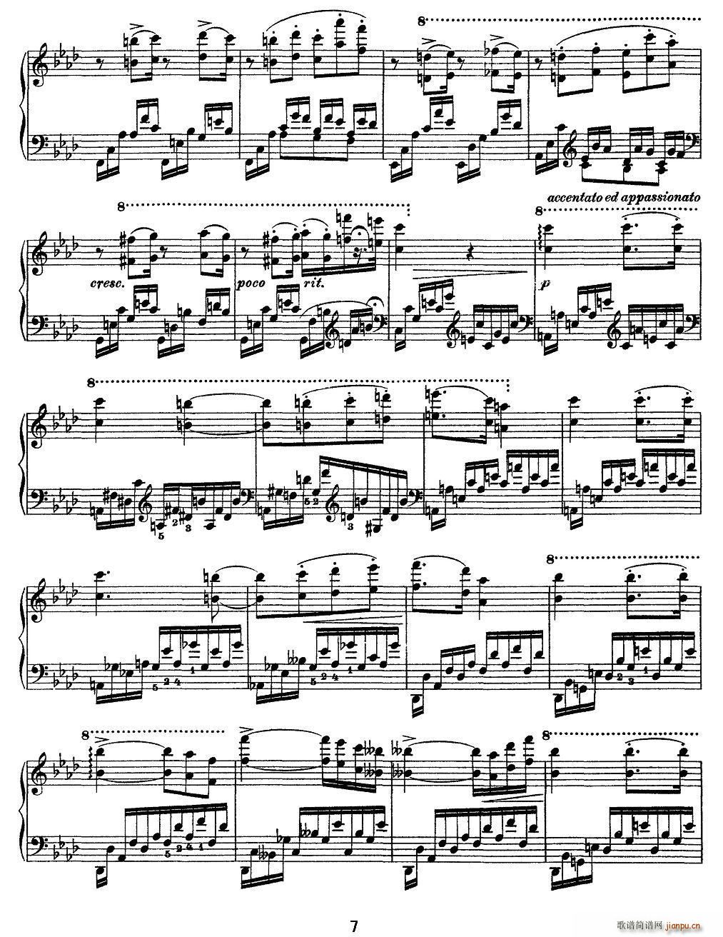 12首超级技巧练习曲 F Minor（F小调）7