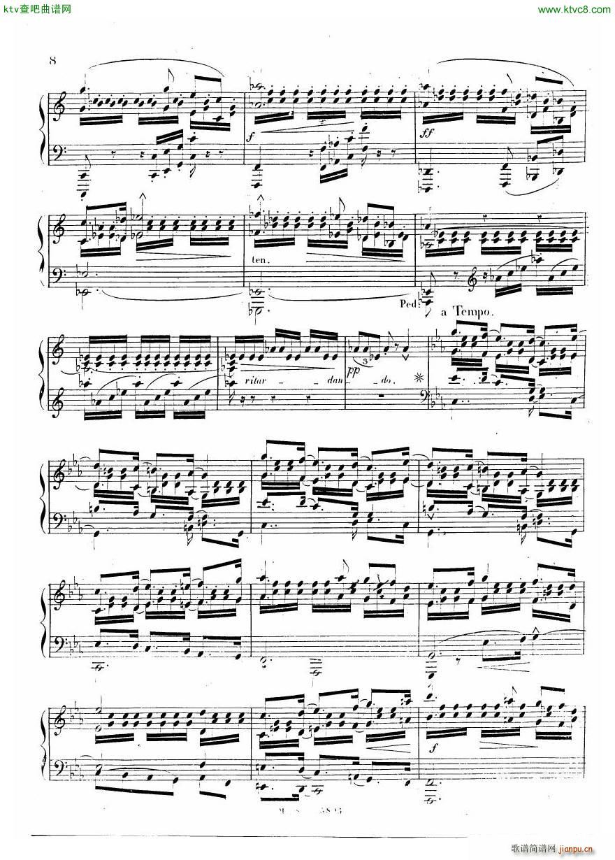 Dreyschock etude Le Tremolo8