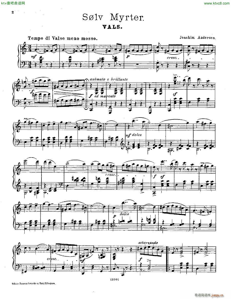 Andersen S lvmyrter Vals2