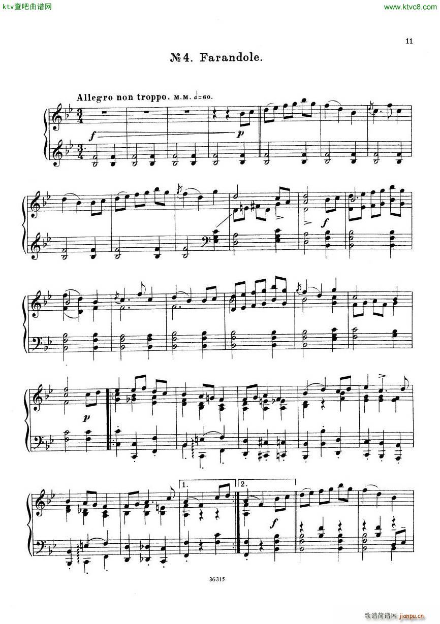 Assafieff Boris Suite de Danses anciennes9