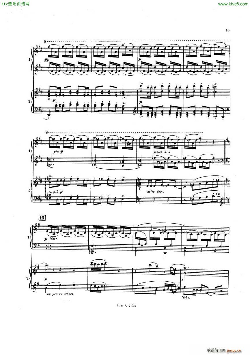 busser debussy Petite Suite 2P19