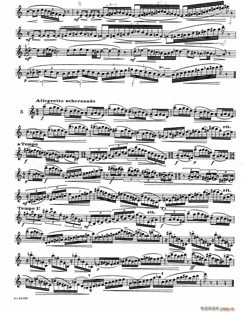 E Bozza 18 études Pour Hautbois5