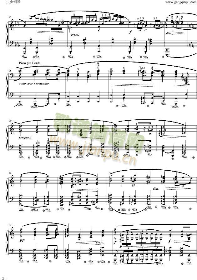 肖邦c小调夜曲 Op.48 No.12
