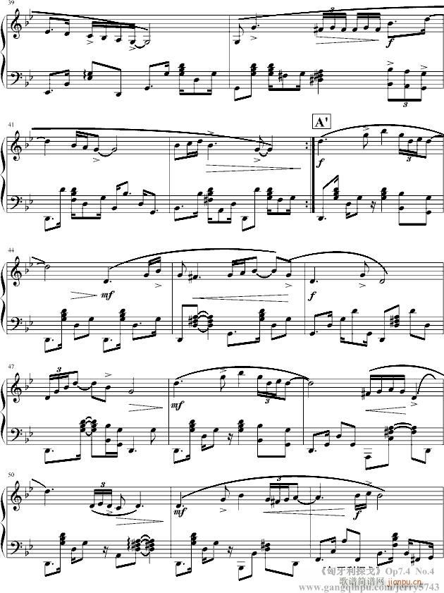 匈牙利探戈Op7.4（异国风情）_jerry57434