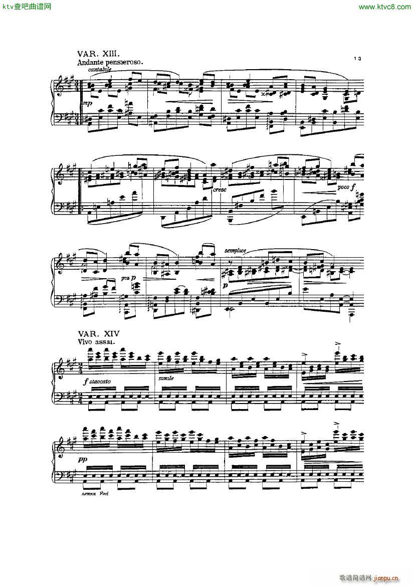 Friedman op 47b Paganini Studien11